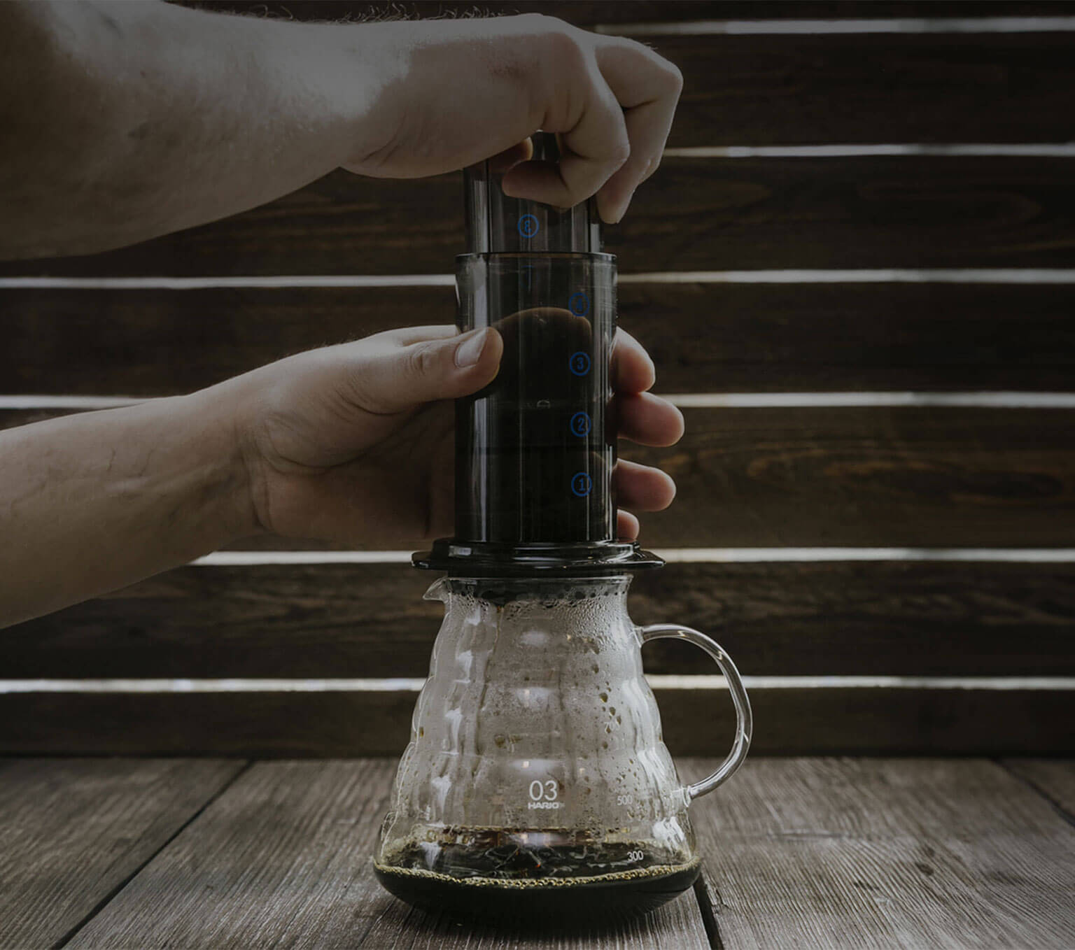 Come preparare un caffè con l'aeropress